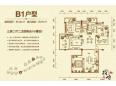 B1户型 3房2厅2卫4阳台(小露台) 141㎡